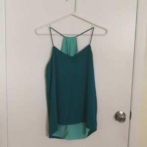 💙3/$25 Reversible green cami